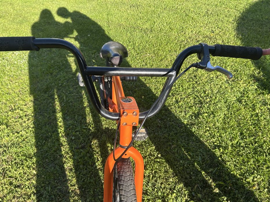BMX szybki pomaranczowy