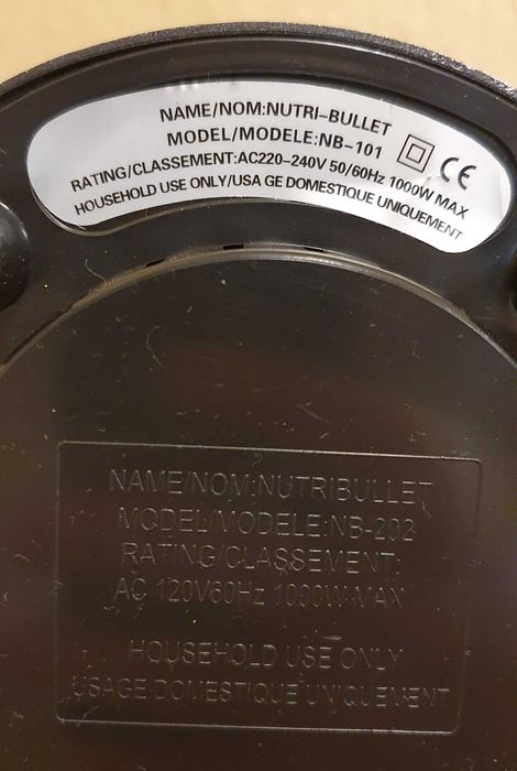 Nutribullet Prime блендер 1000 Вт