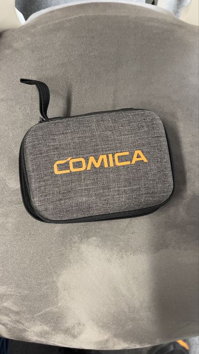 Kit 2x Micro Wireless Comica BoomX-D Pro com lapelas e com gravação