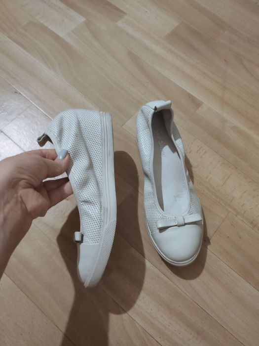 Балетки туфли натуральная кожа женская р 36