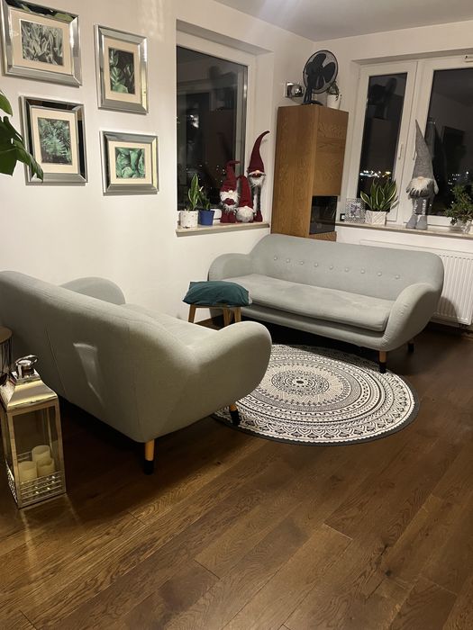 Sofa 2os i 3os komplet- Gullris Scandisofa