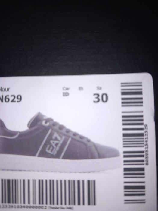 Sapatilha Emporio Armani 30