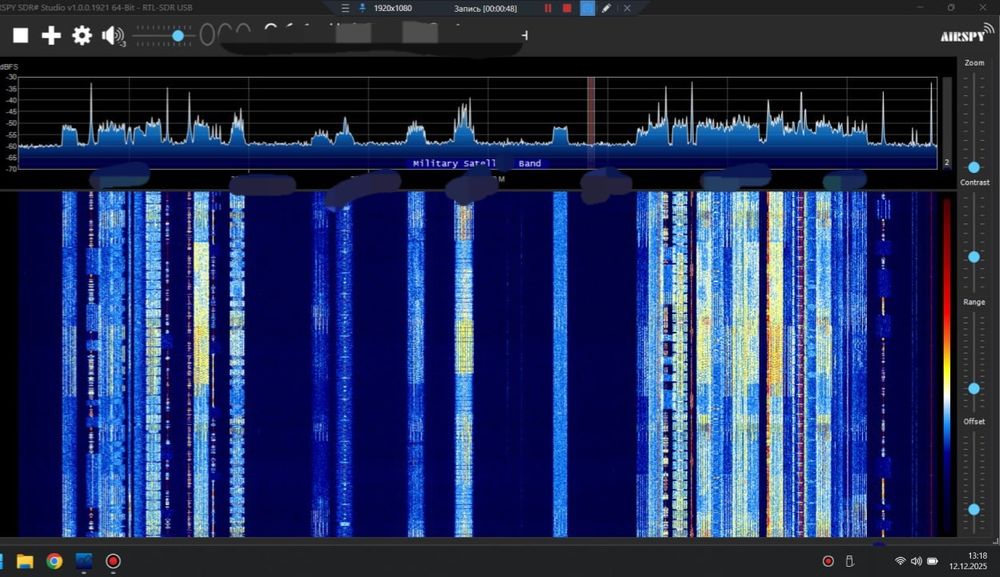Антена Сатком Satcom SDR приймач радиостанция рация zastone quansheng