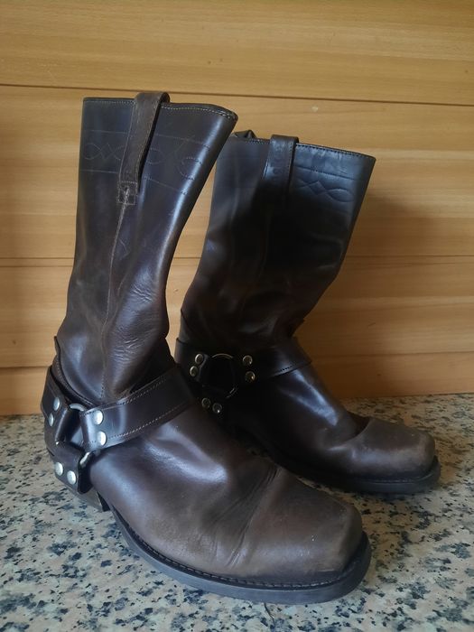 Botas motard rock