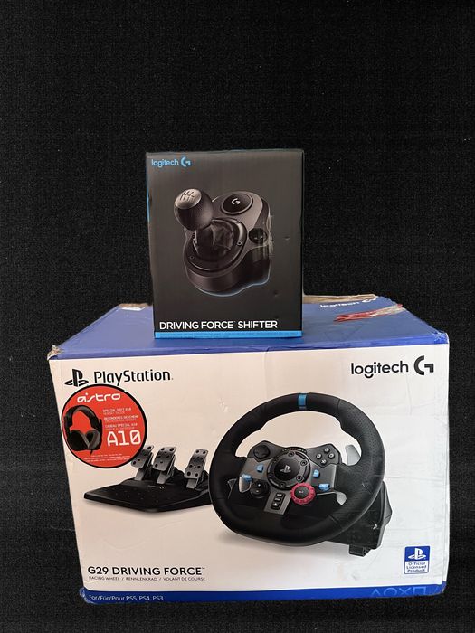 Simulador Logitech G29 (Volante + Pedais + Shifter)