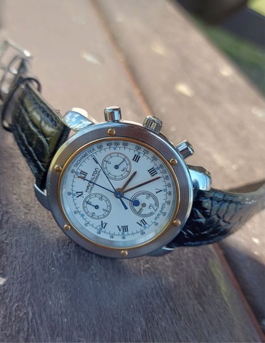 Relógio Hamilton Chronograph Vintage Anos 80-90