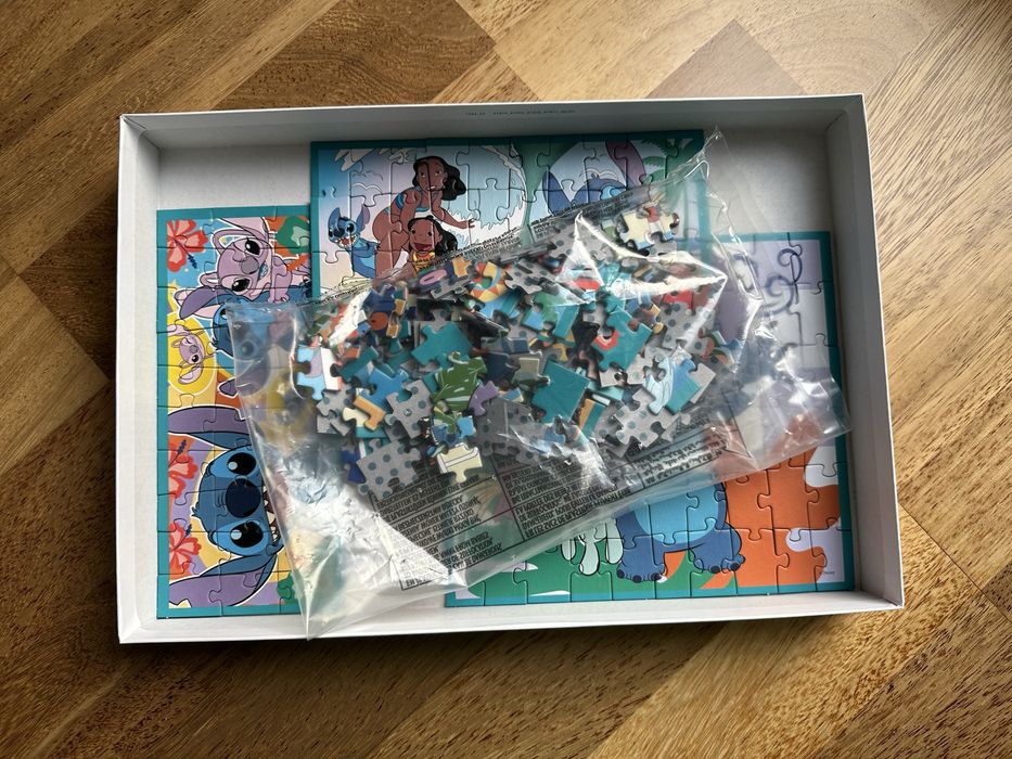Puzzle Lilo & Stitch aż 4 układanki