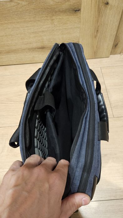 Casual Lasocki  torba męska aktówka na laptop dokumenty do pracy