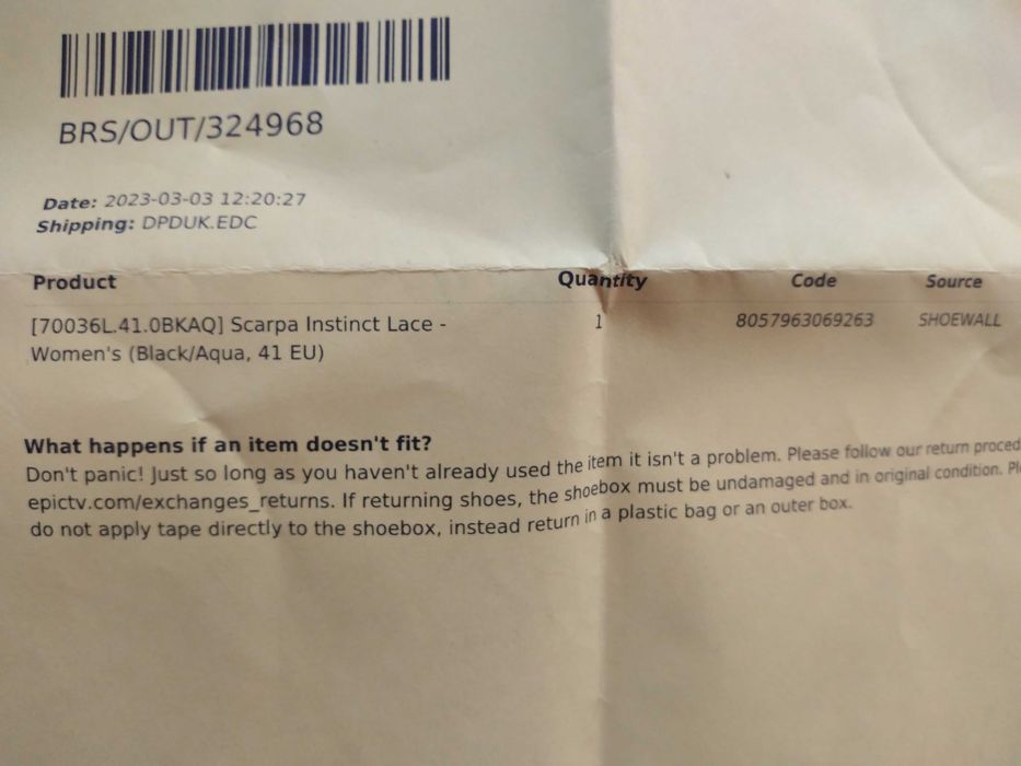 Pés de gato Scarpa instinct women lace novos, tamanho 41