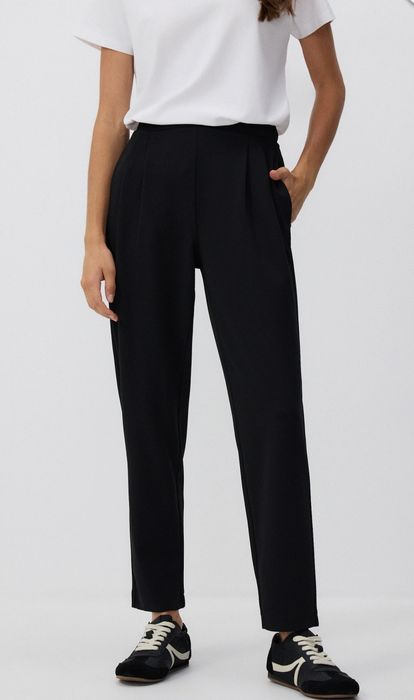 Spodnie jogger z zakładkami Reserved r. L Nowe