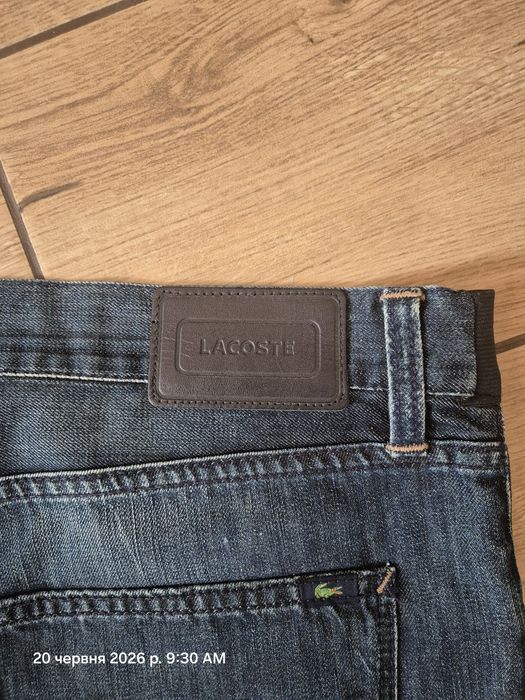 Продаю джинси брюки Lacoste оригінал.