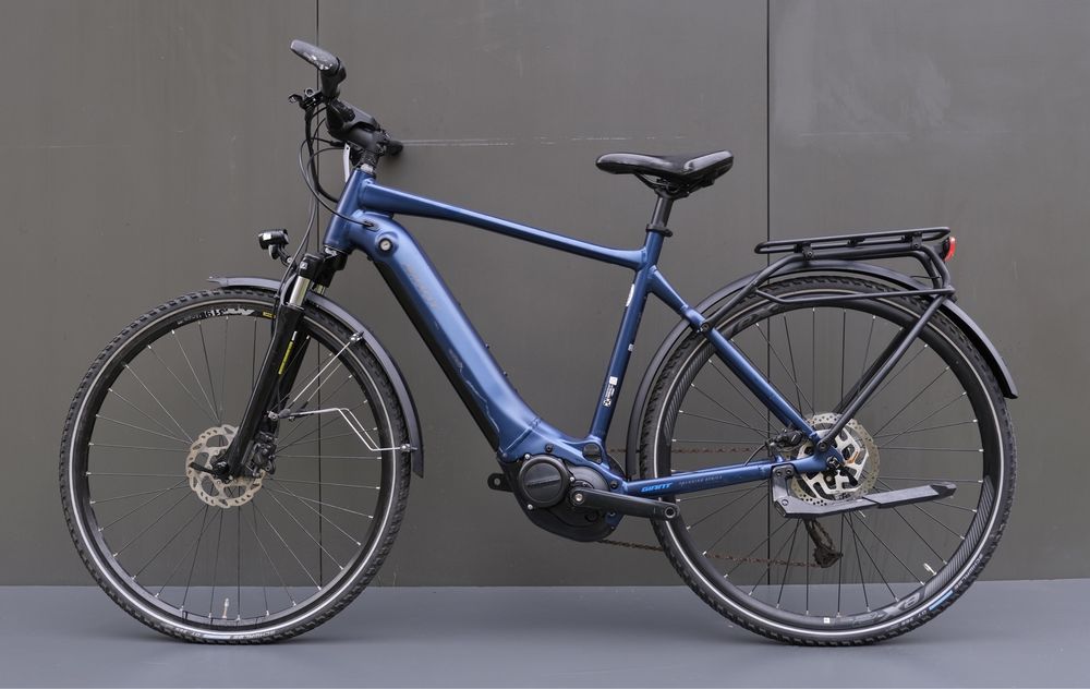 Електровелосипед міський Giant Explore blue