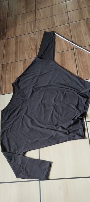 Bluzka czekoladowa oversize L