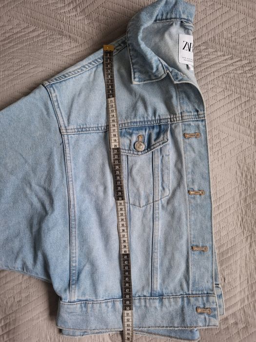 Джинсова куртка Zara, джинсовка, розмір М