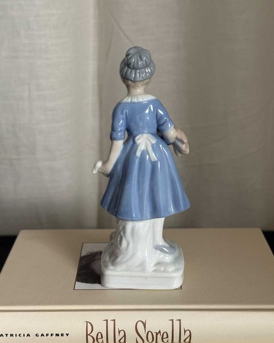 Vintage porcelanowa figurka Żniwiarka – prawdopodobnie Carl Scheidig