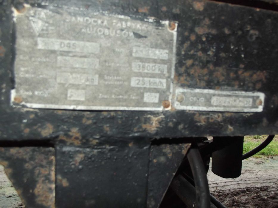 Przyczepa Sanok D43 wywrotka