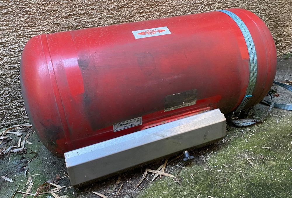 zbiornik na gas do kampera 70 litrowy