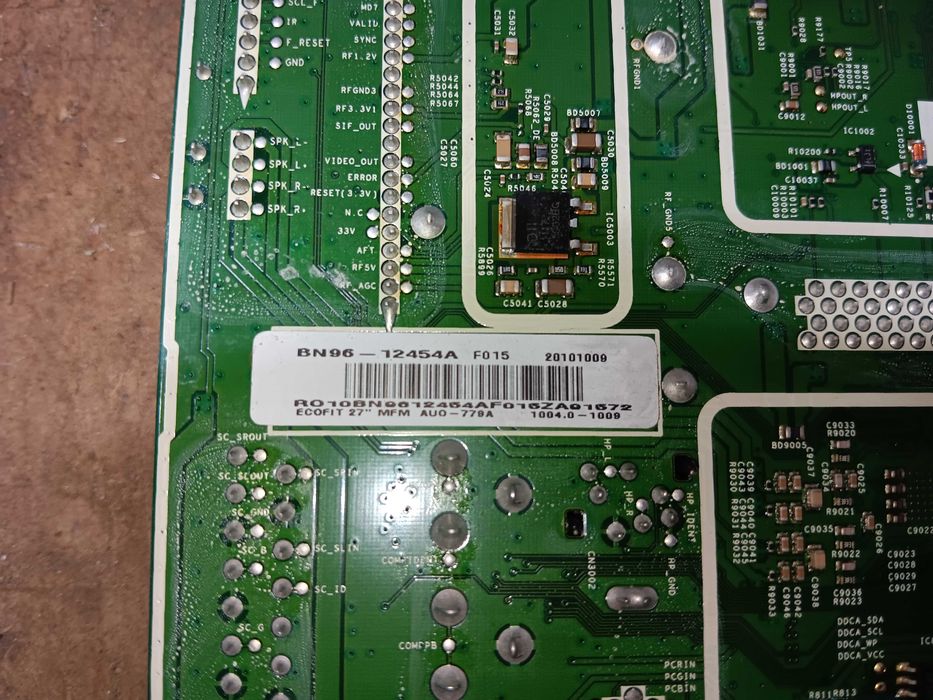 Placas tv samsung