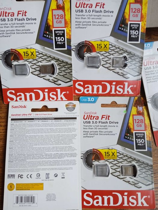 Флешка Sandisc ultra 128 gb