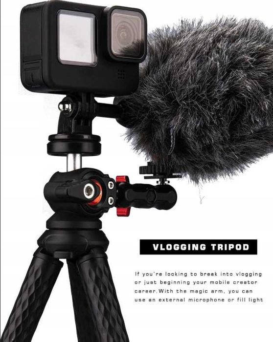 Statyw Lammcou elastyczny na telefon tripod do GoPro Hero