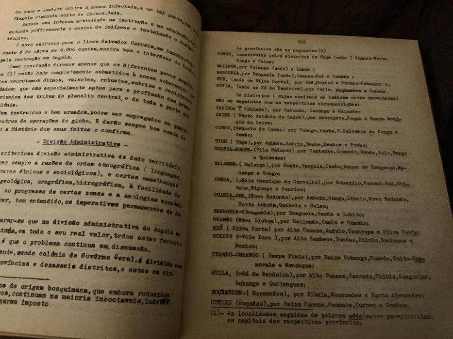 1948 Escola do Exercito -As actuais colonias Portuguesas - 3 parte -