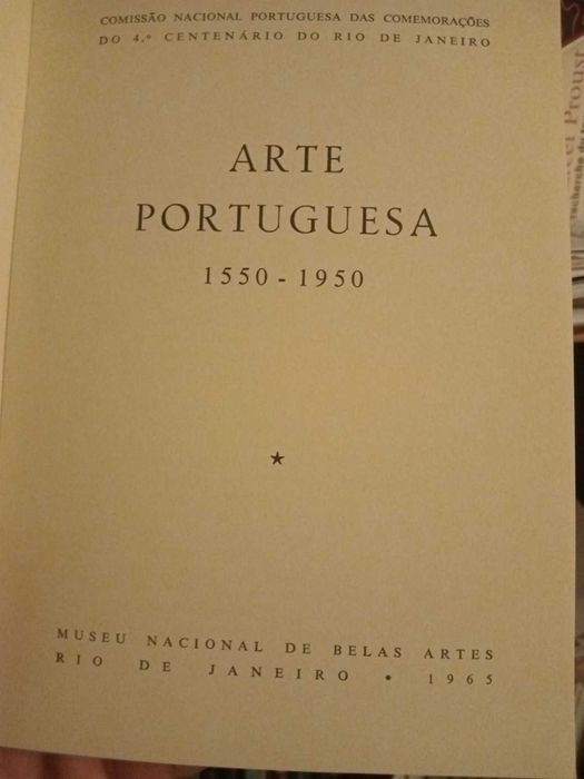 Arte Portuguesa 1550–1950 – Museu Nacional de Belas Artes – 1965