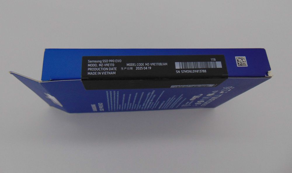 SSD Накопитель Samsung 990 EVO 1TB ( MZ-V9E1TOBW)