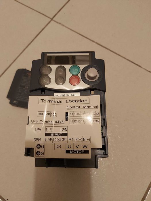 Variador de velocidade Motor Trifásico