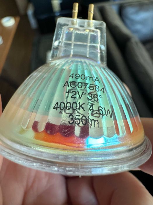 10 Lâmpadas Led GU5,3 12v