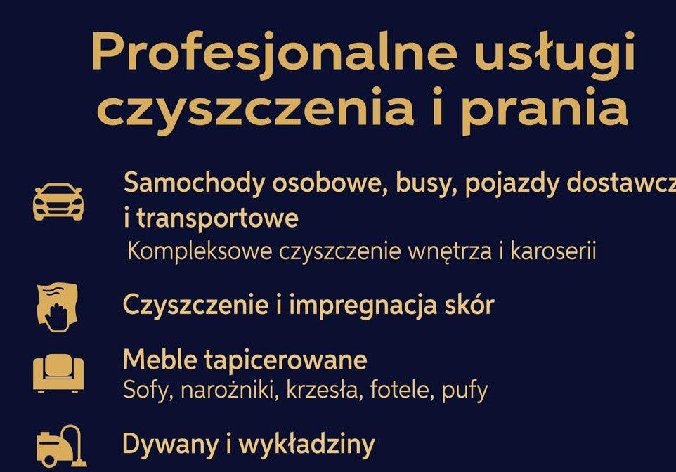 Czyszczenie i pranie aut, busów i tapicerek meblowych/serwis klimy