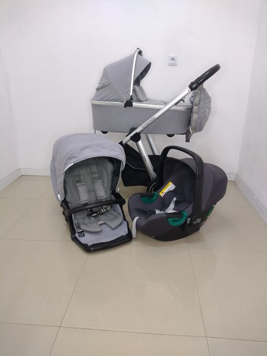 Wysyłka/odbiór wózek 3w1 Baby Design Bueno+Britax Romer 3 I Size