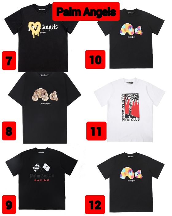 БЕЗ ПЕРЕДОПЛАТ ‼️ Футболки Palm Angels , Anti Social Club , Human Made