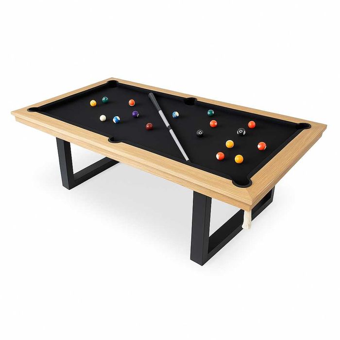 Stół Bilardowy BERGAMO 6 ft z siatkami sznurkowymi