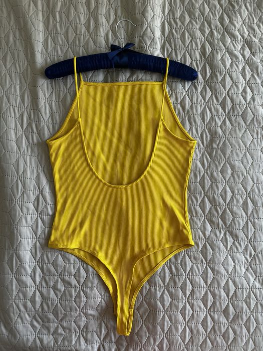 Боді майка H&M в рубчик, L