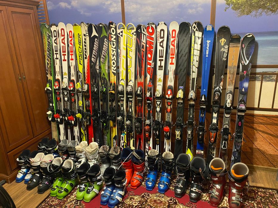 Лижі Volkl, Head, Fischer, Atomic, Rossignol