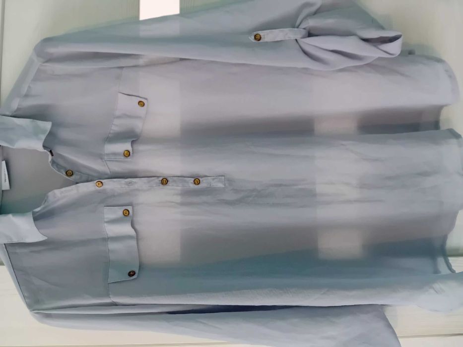 Elegancka przezroczysta bluzka