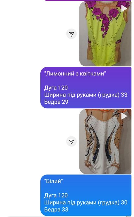 Оренда купальників для художньої гімнастики Буча