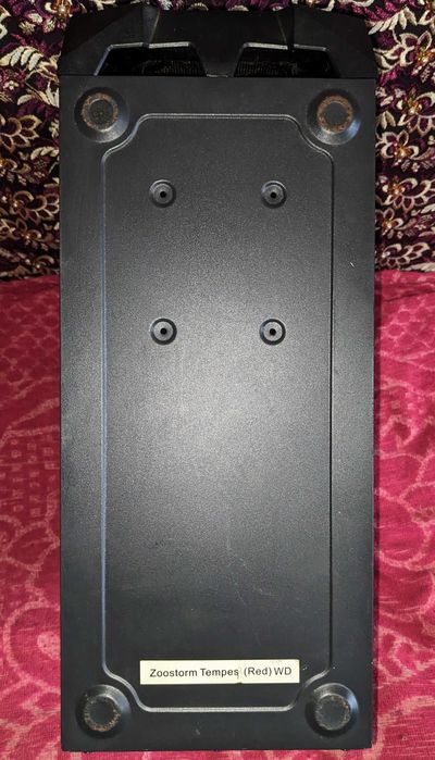 Оригинальный корпус для ПК ZooStorm Tempest (red) без боковых крышек