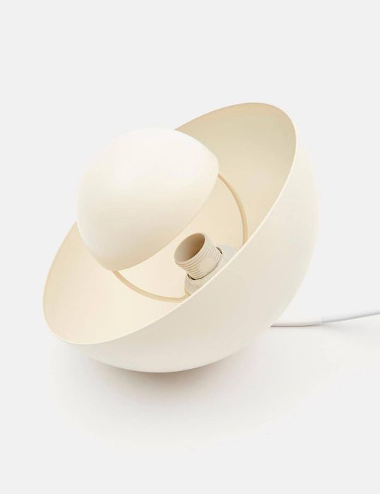 Nowa metalowa Lampa  niebieska