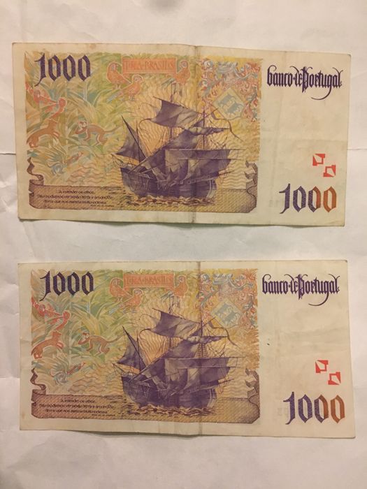 nota 1000 escudos