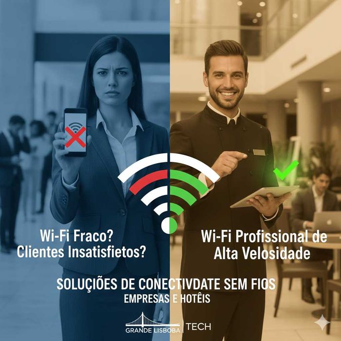 Instalação de Redes e Wi-Fi Profissional | Empresas e Hotéis