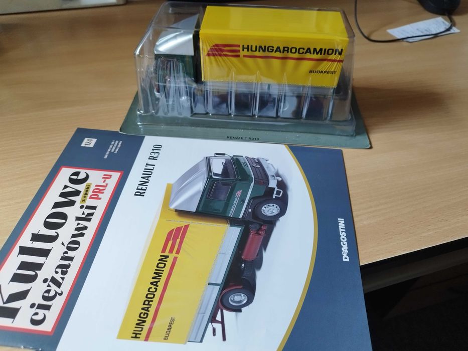 Kultowe ciężarówki PRL -u RENAULT R310 deagostini numer 124