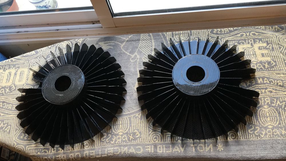 2 Turbofans bbs em carbono