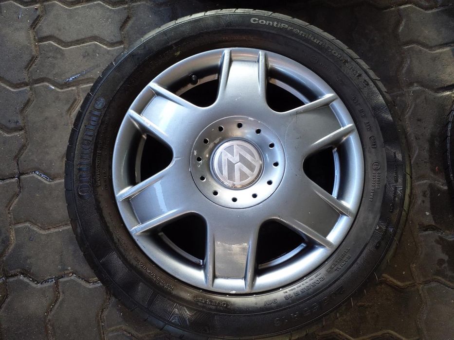 Jantes Vw R16 Com Pneus 205/55 Furação 5X100