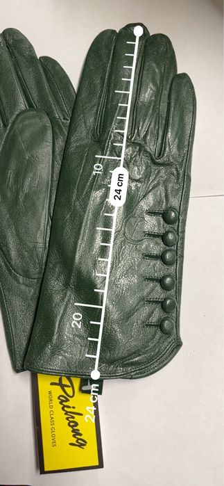 Rękawiczki skórzane nowe 7.5
