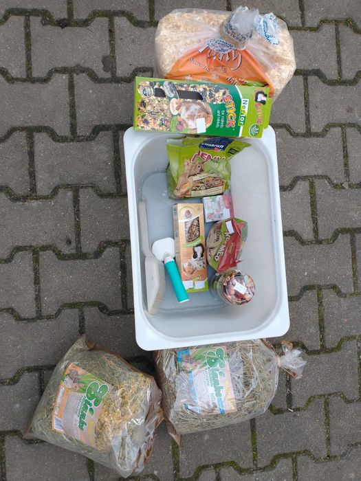 Akcesoria dla chomika, królika