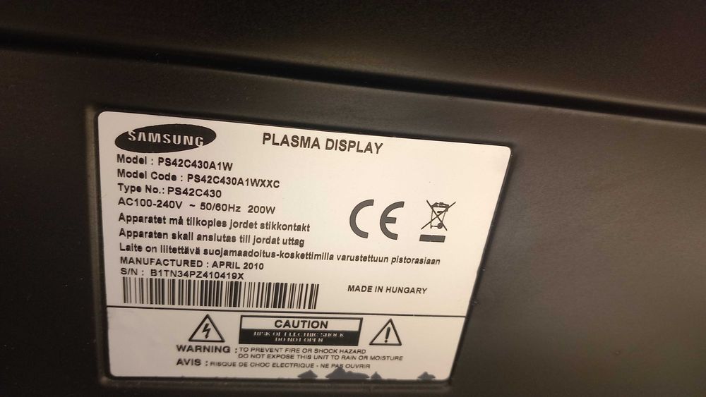 Tv's para peças