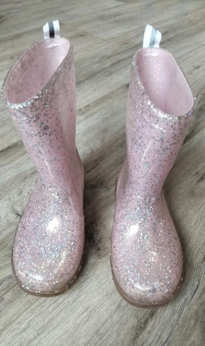 Гумачки блискучі для дівчинки