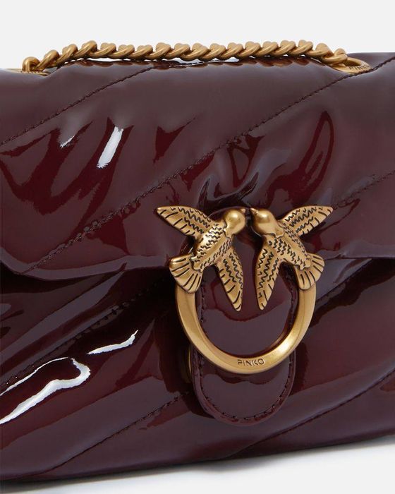 Сумка Pinko лакова
