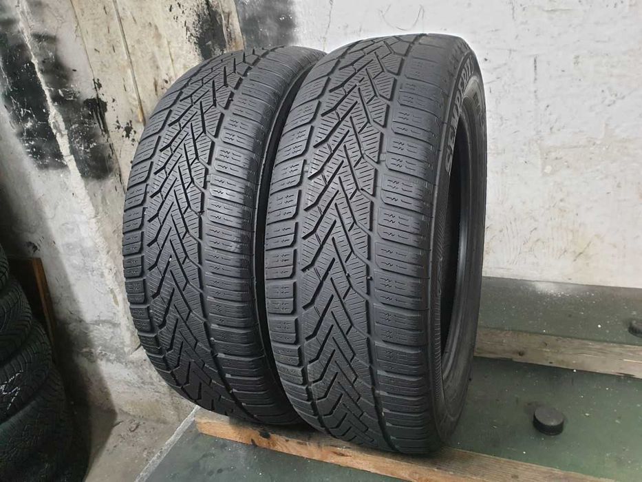 Dwie Opony zimowe 205/55R16 5mm Semperit Speed-Grip 2